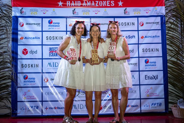 La TEAM HÉDÉ CORASSO termine première au Raid Amazones 2025 en Thaïlande